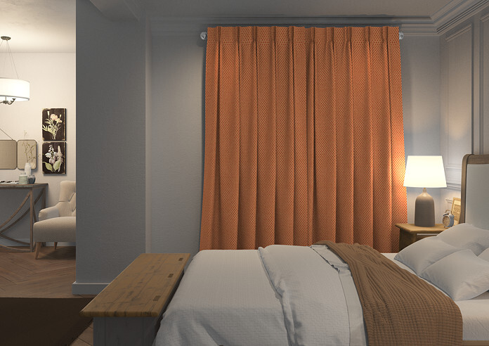 Sicily, Terracotta - Made to Measure Curtains - Image 7